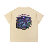 Mineral Wash Waffle Knit T-Shirt