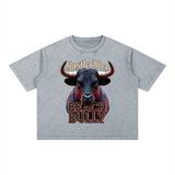 Mineral Wash Boxy Cotton T-Shirt