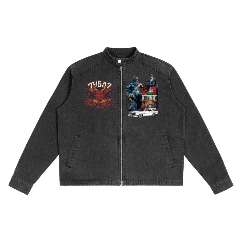 Denim Vintage Washed Jacket