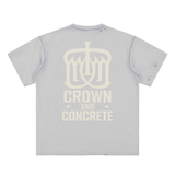 Hand-frayed Reversible T-shirt