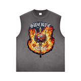 Reverse Washed Tank Top