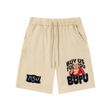 Mineral Wash Waffle Knit Shorts