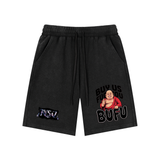 Mineral Wash Waffle Knit Shorts