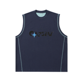 Crown & Concrete Contrast Panel Cooling Performance Tank - LavenderCooling Performance Top