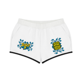 Women's Retro Contrast Binding Shorts