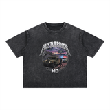 Mineral Wash Boxy Cotton T-Shirt