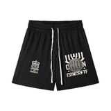 Mesh Drawstring Shorts