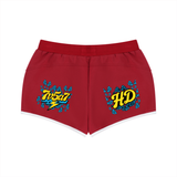 Women's Retro Contrast Binding Shorts