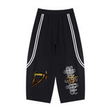 Unisex Wide Leg Piping Sweatpants